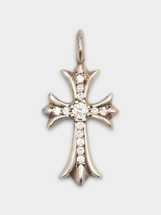 Diamond Tiny Cross Pendant