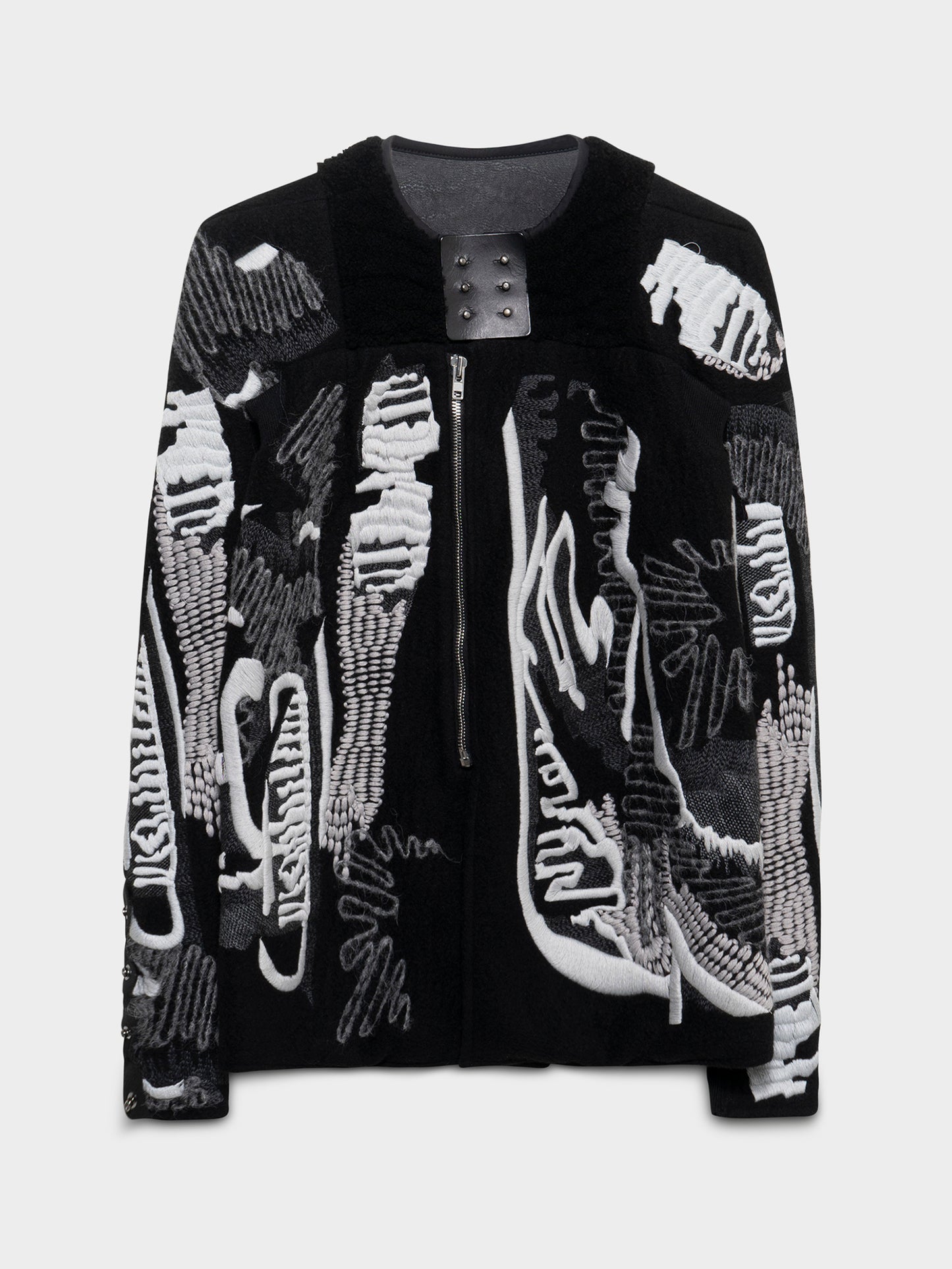 FW14 “Moody” Cashmere Embroidered Jacket