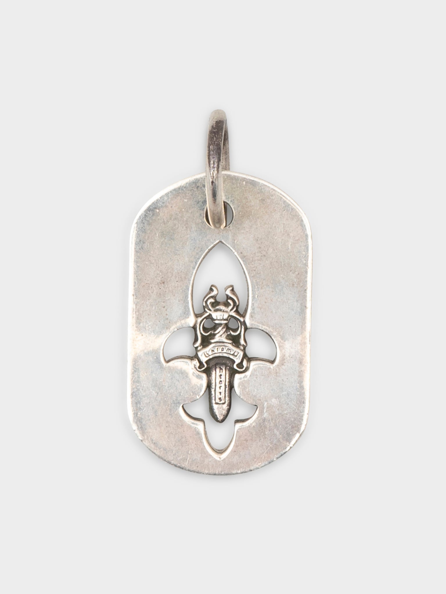 Chrome Hearts: Mini Dagger Dog Tag Pendant | Groupie
