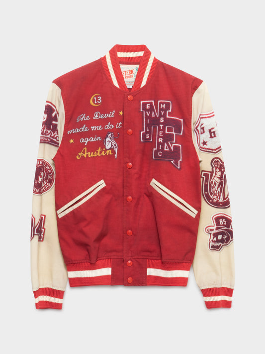 Trompe L'oeil Varsity Jacket