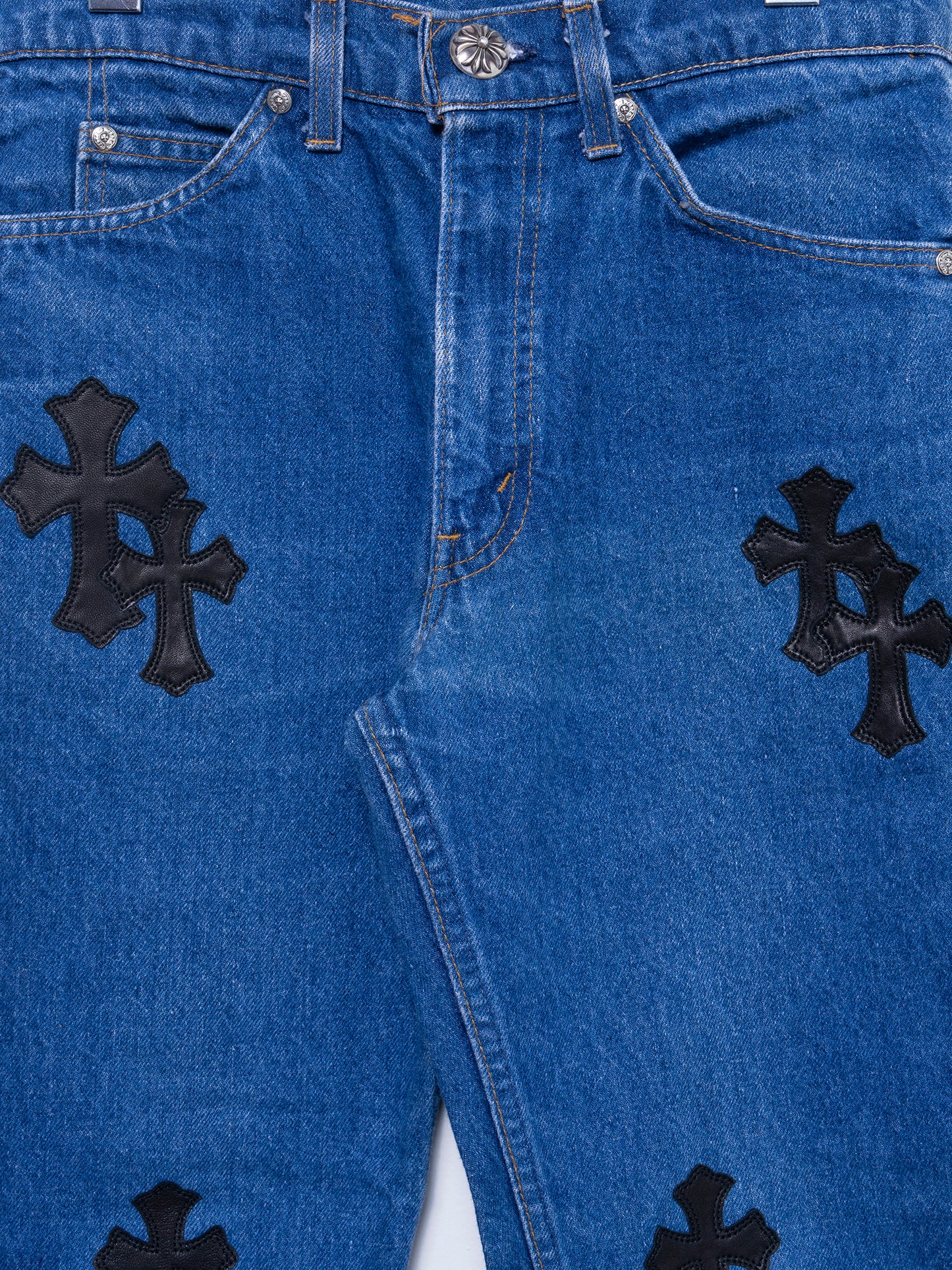 Classic Levi’s Patched Jeans