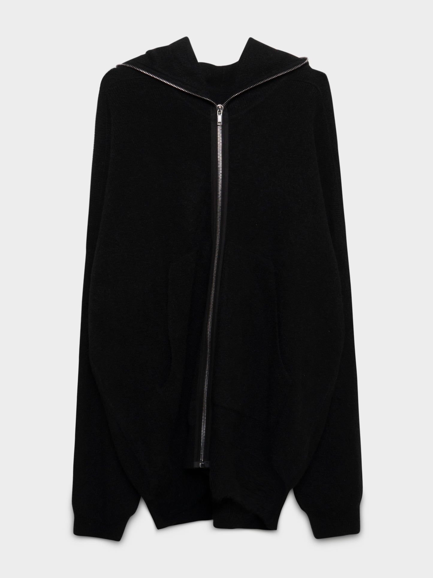 Cashmere Zip-Up Hoodie