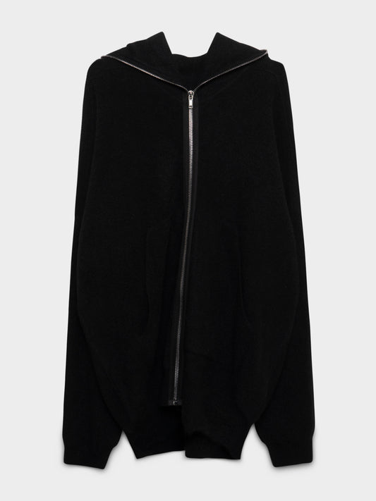 Cashmere Zip-Up Hoodie