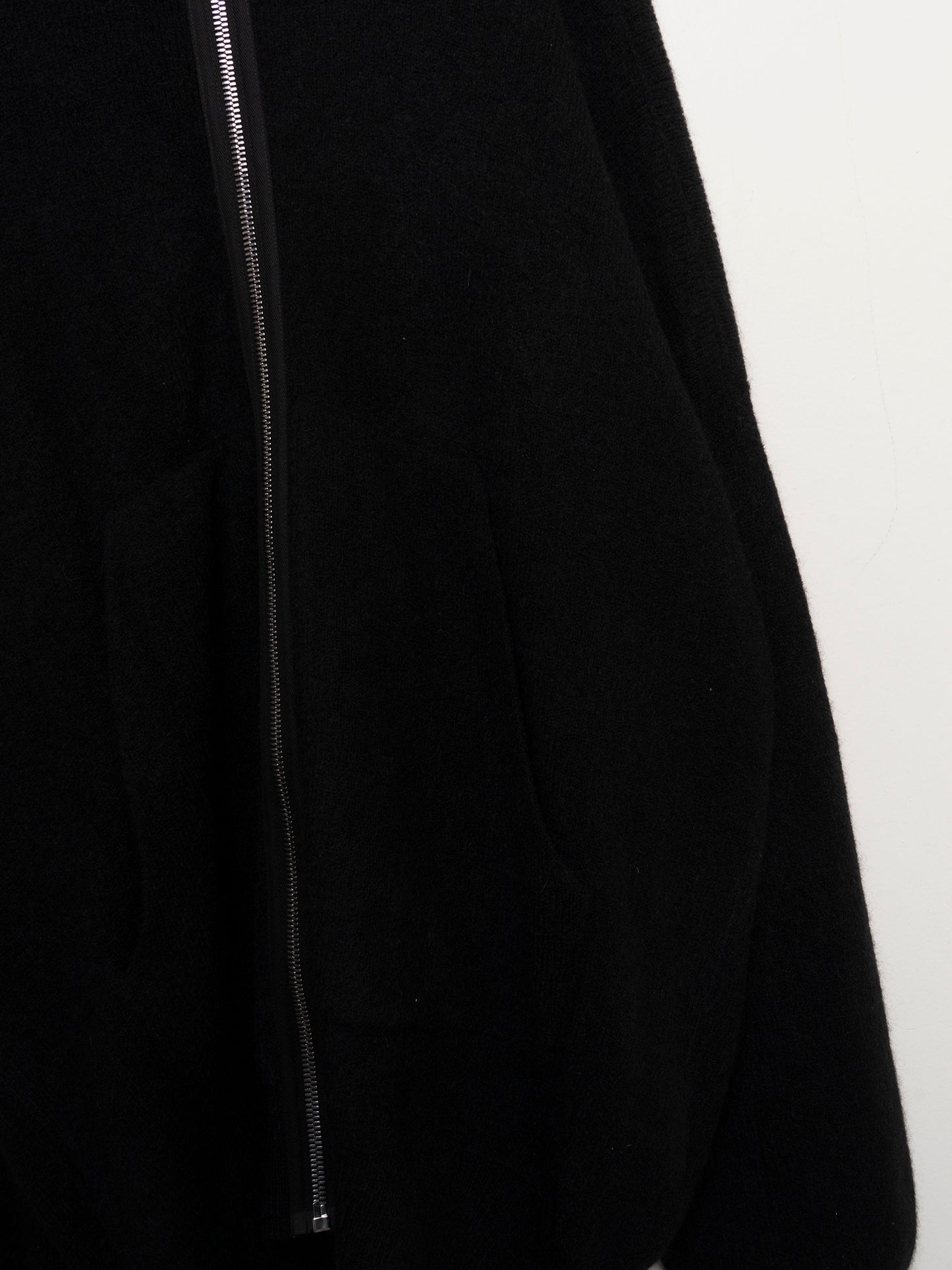 Cashmere Zip-Up Hoodie