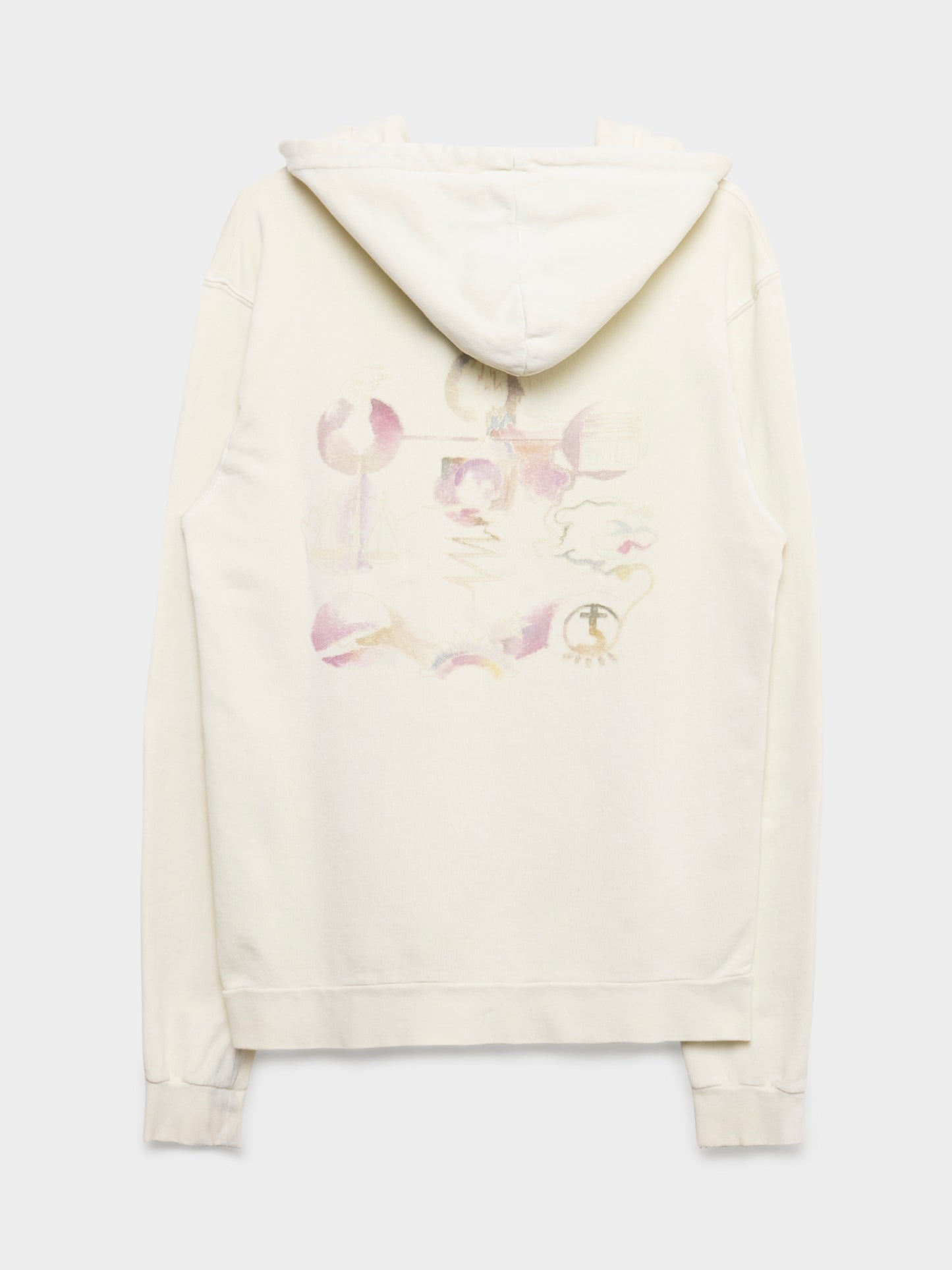 ‘May the Circle be Unbroken’ Hand-Painted Hoodie