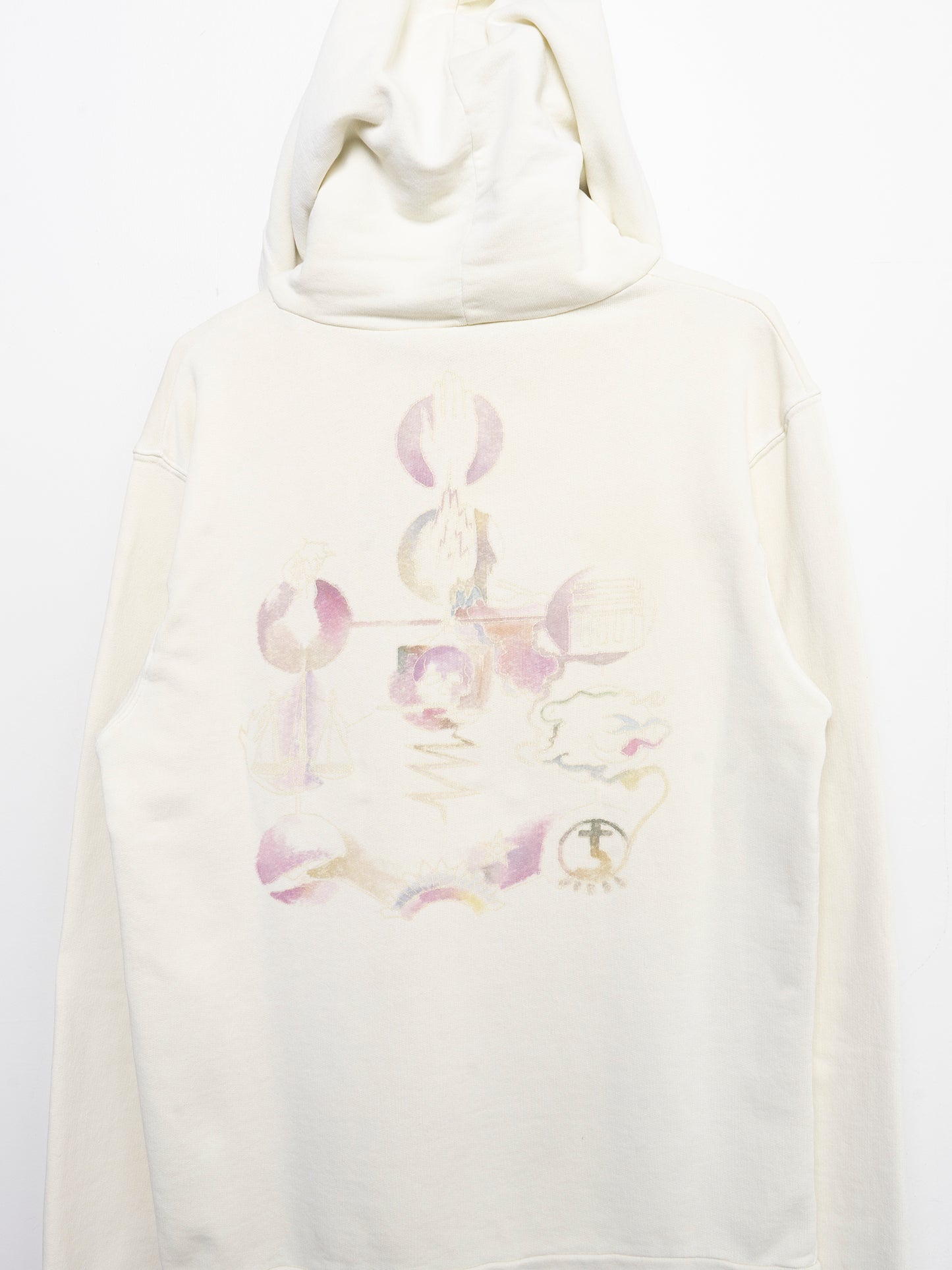 ‘May the Circle be Unbroken’ Hand-Painted Hoodie