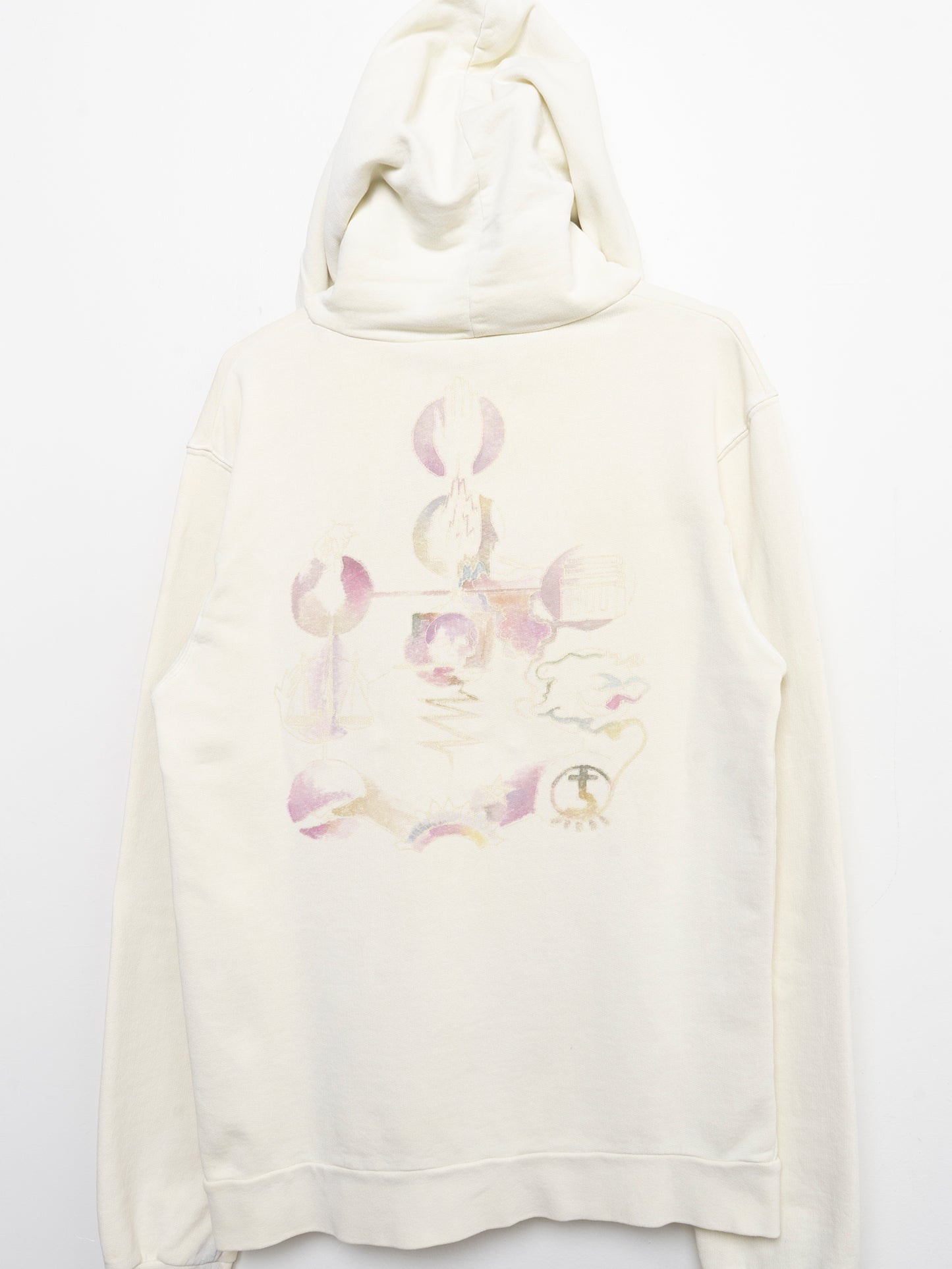 ‘May the Circle be Unbroken’ Hand-Painted Hoodie