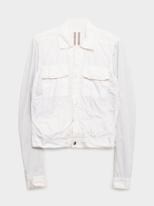 Milk Nylon Jacket