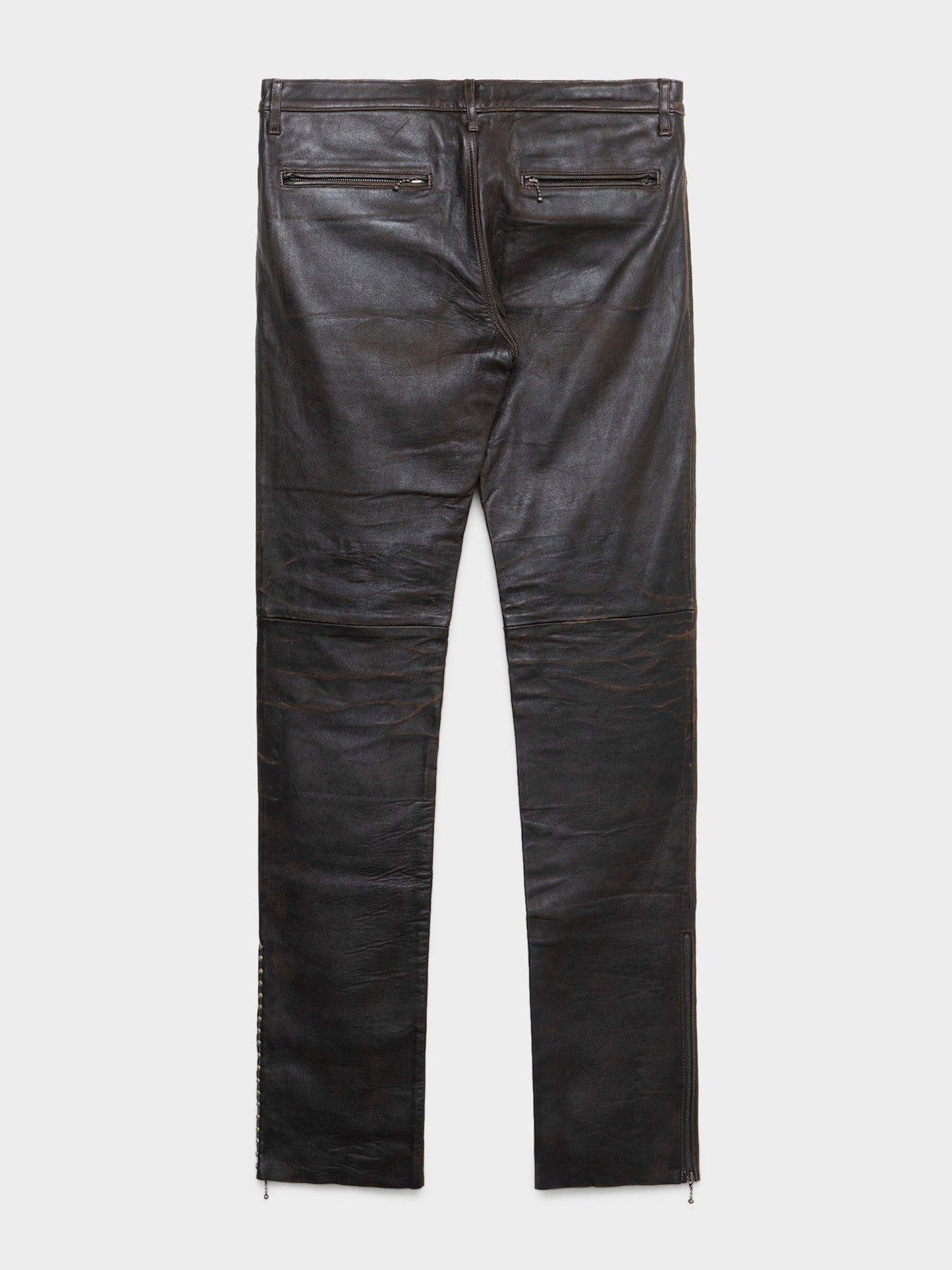 ‘Arts & Crafts’ Leather Pants