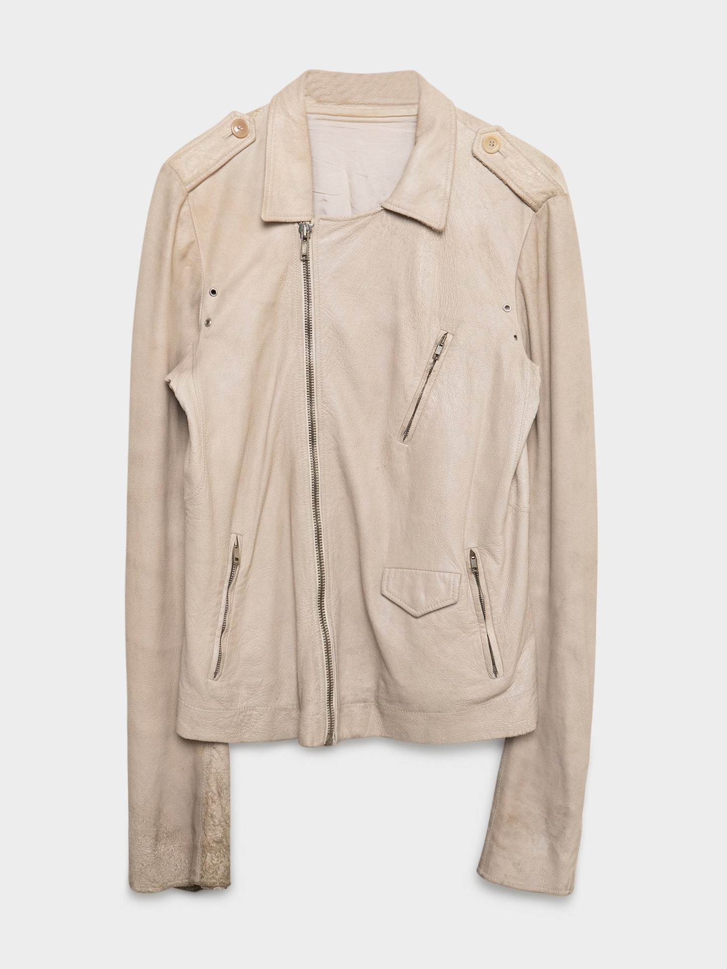 Blistered Lamb Leather Stooges Jacket
