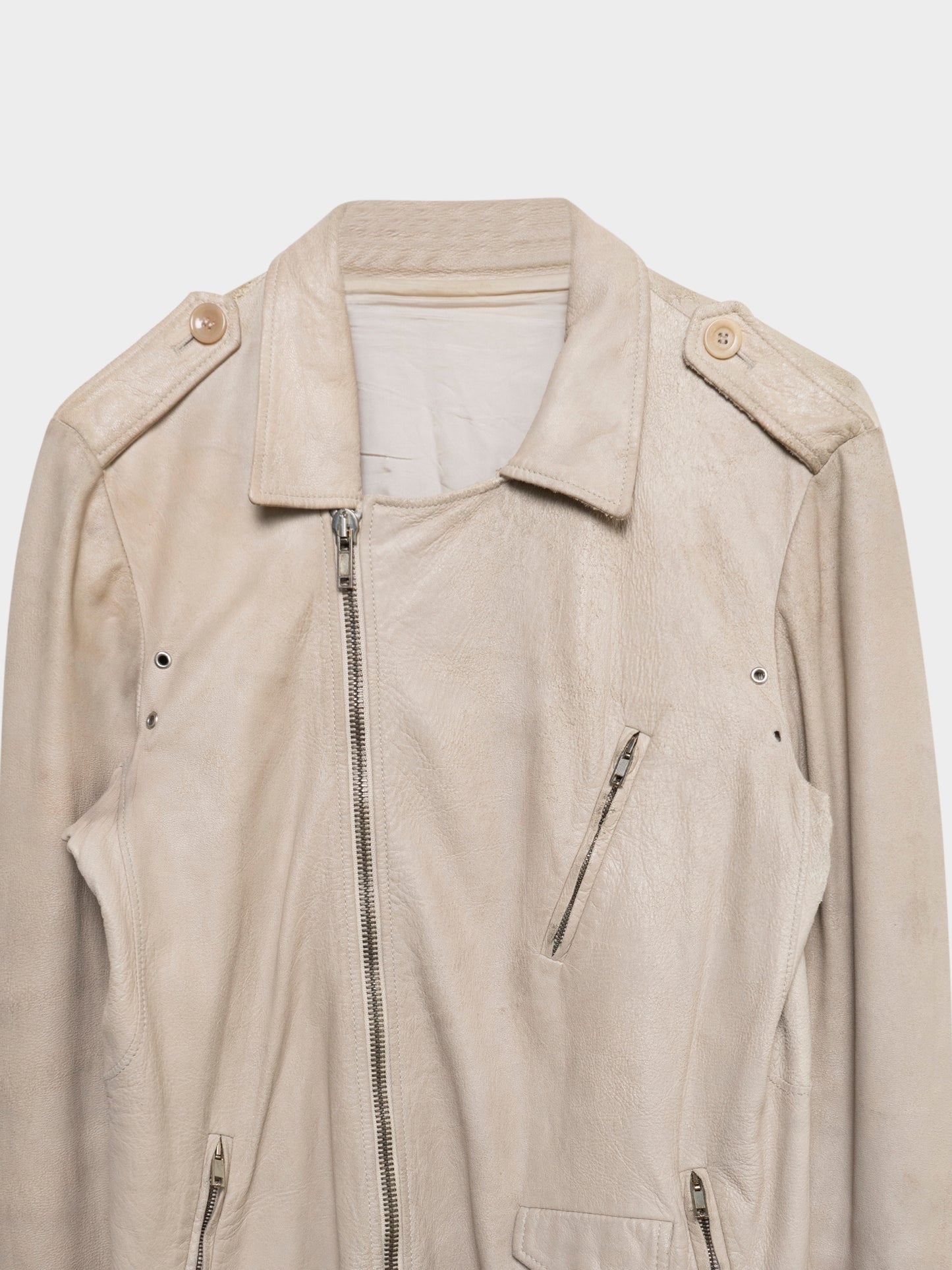 Blistered Lamb Leather Stooges Jacket