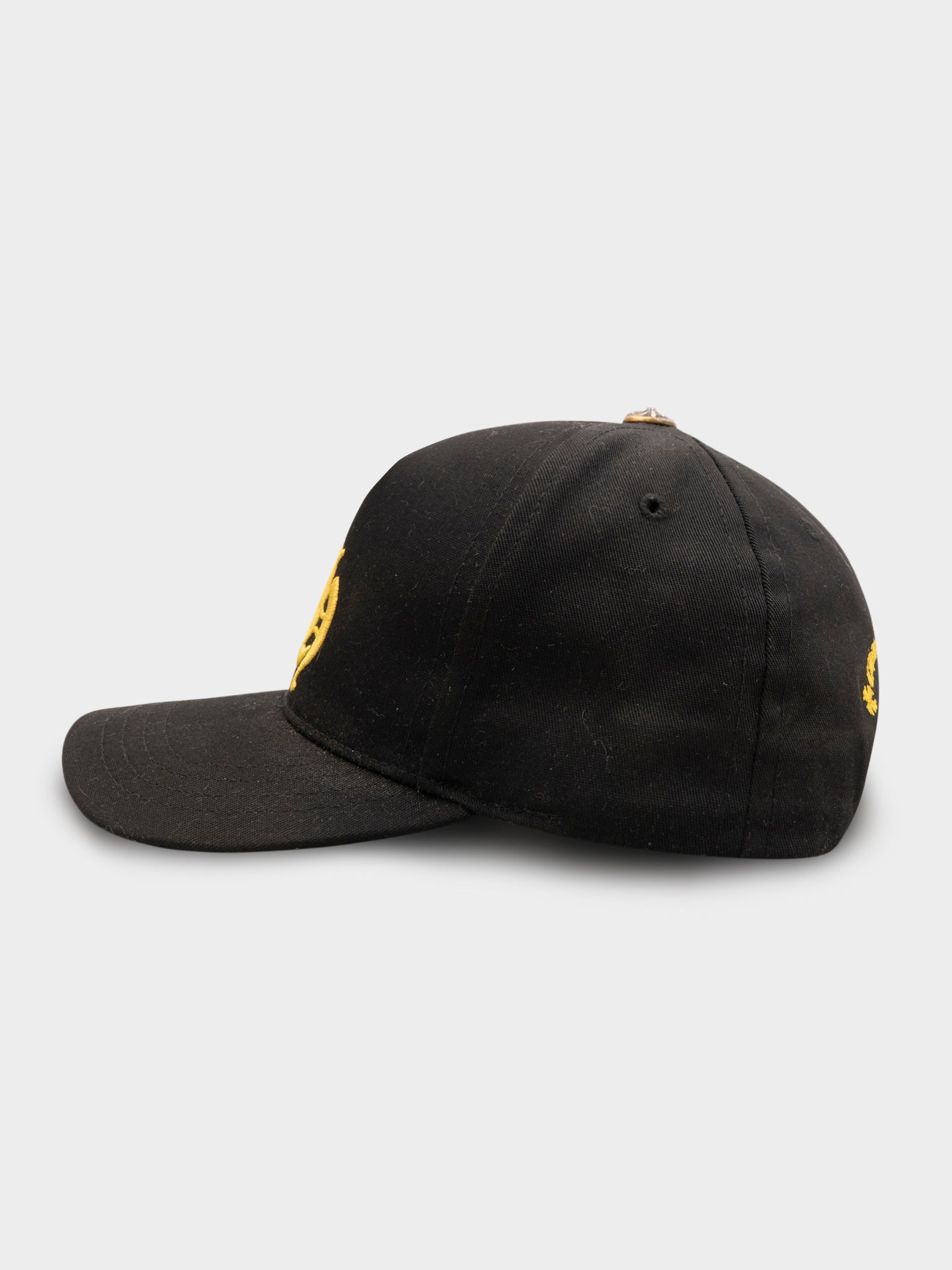 Buy Chrome Hearts Black & Yellow CH Hat Online at Groupie