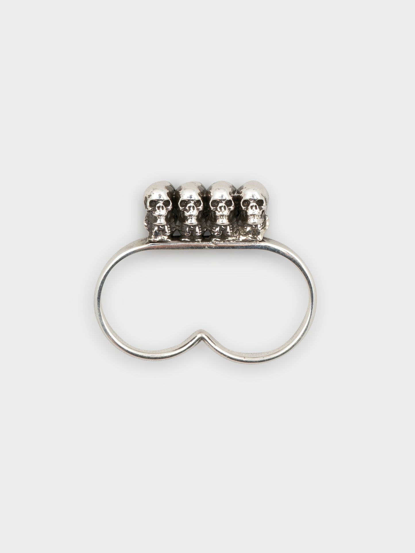 Foti Delphino 2-Finger Ring Chrome Hearts