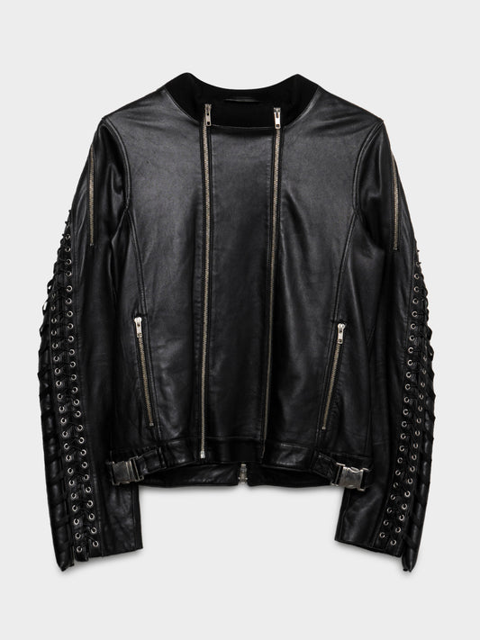 Leather Aviator Jacket
