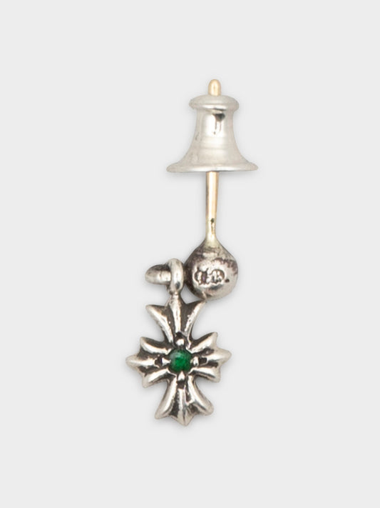 Emerald Tiny E Earring