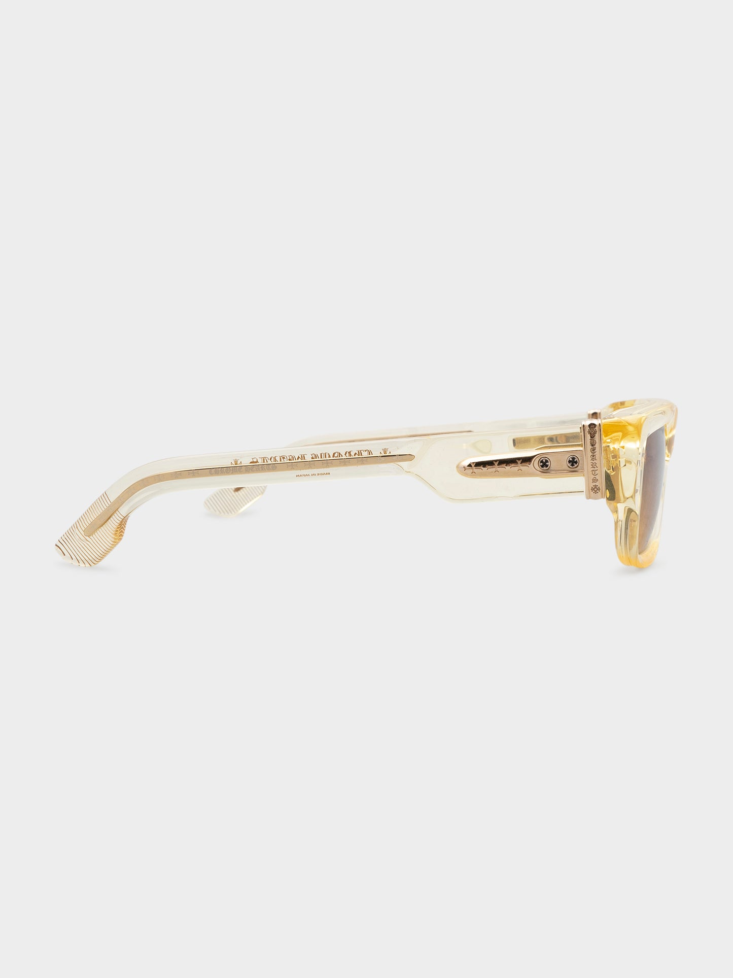 Clear Yellow Girth Quake Sunglasses