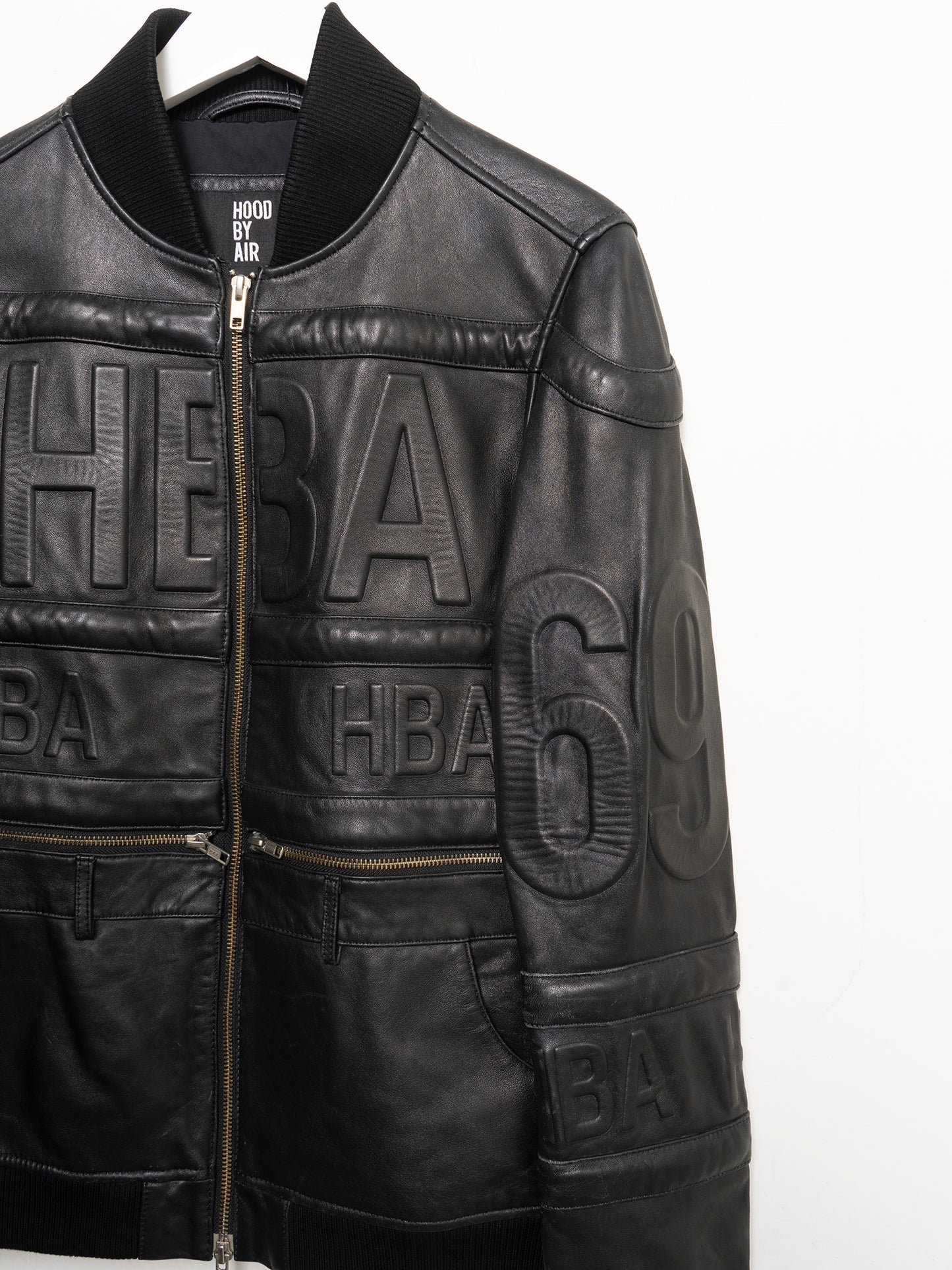 Patch Leather Jacket
