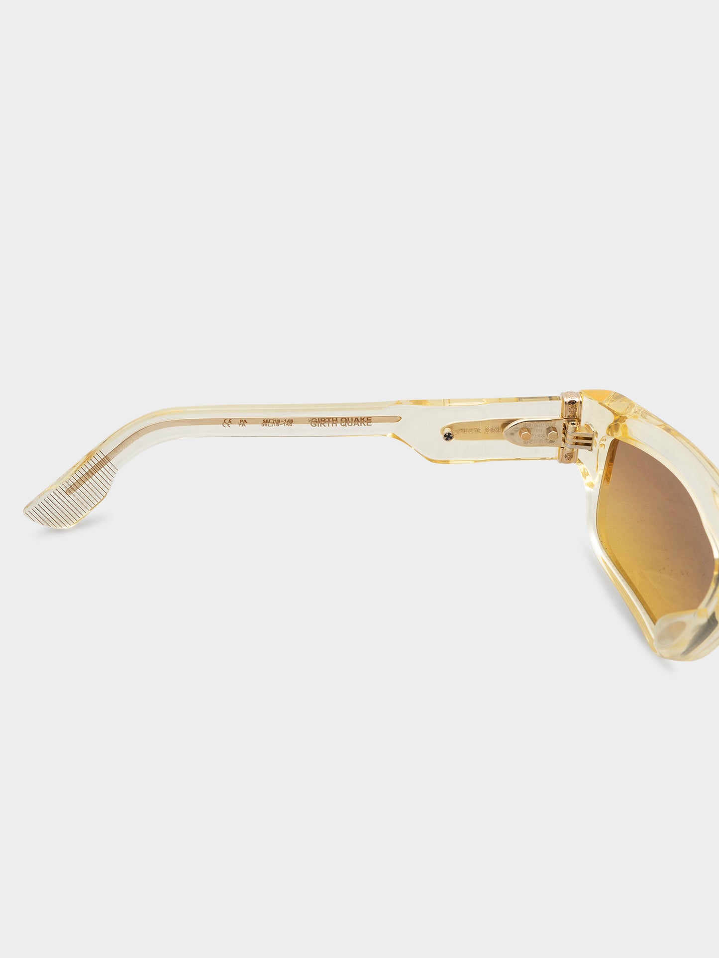 Clear Yellow Girth Quake Sunglasses