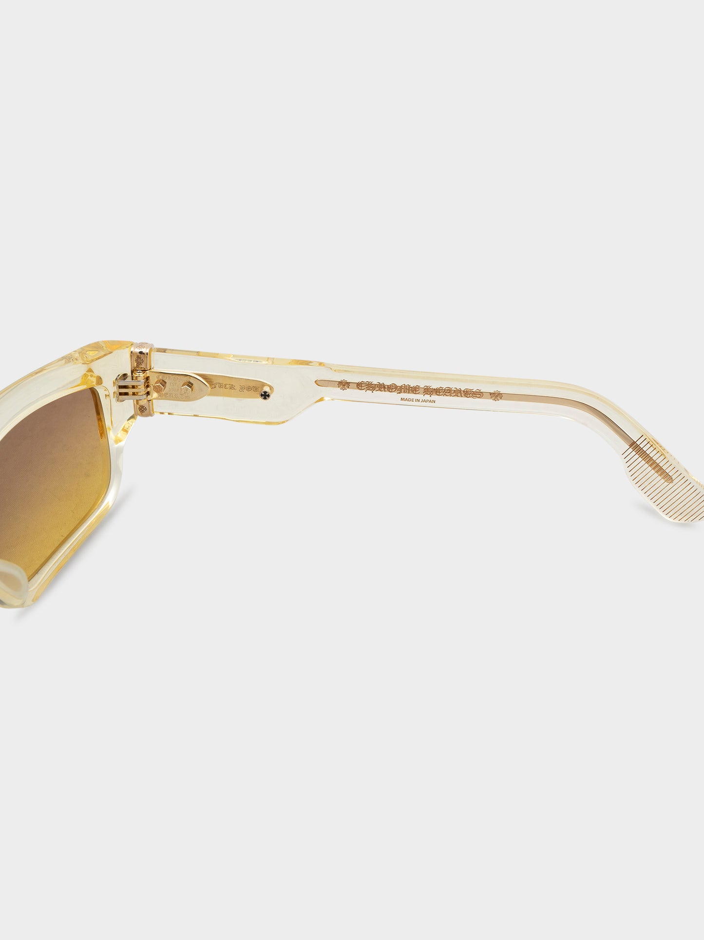Clear Yellow Girth Quake Sunglasses