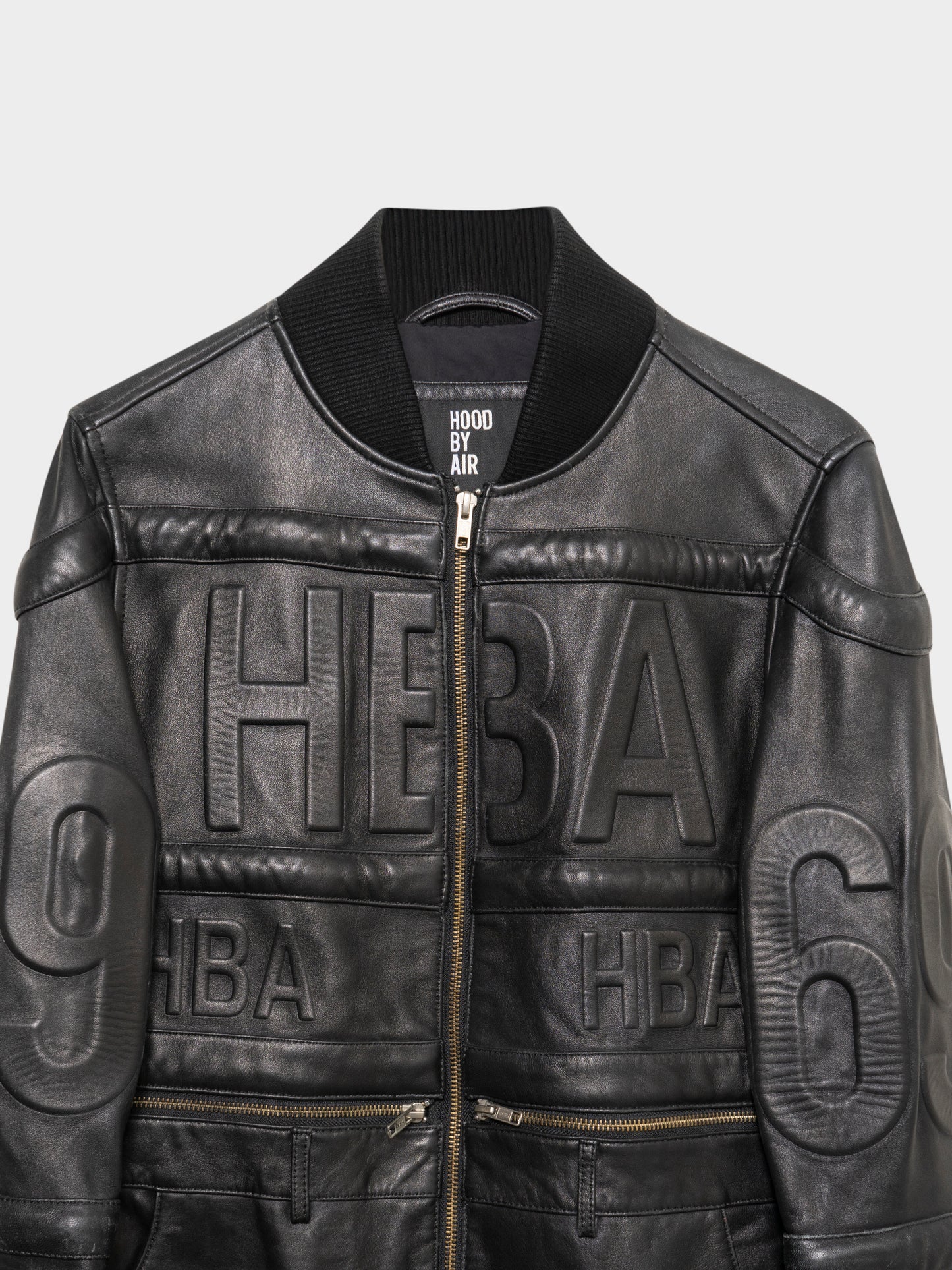Patch Leather Jacket