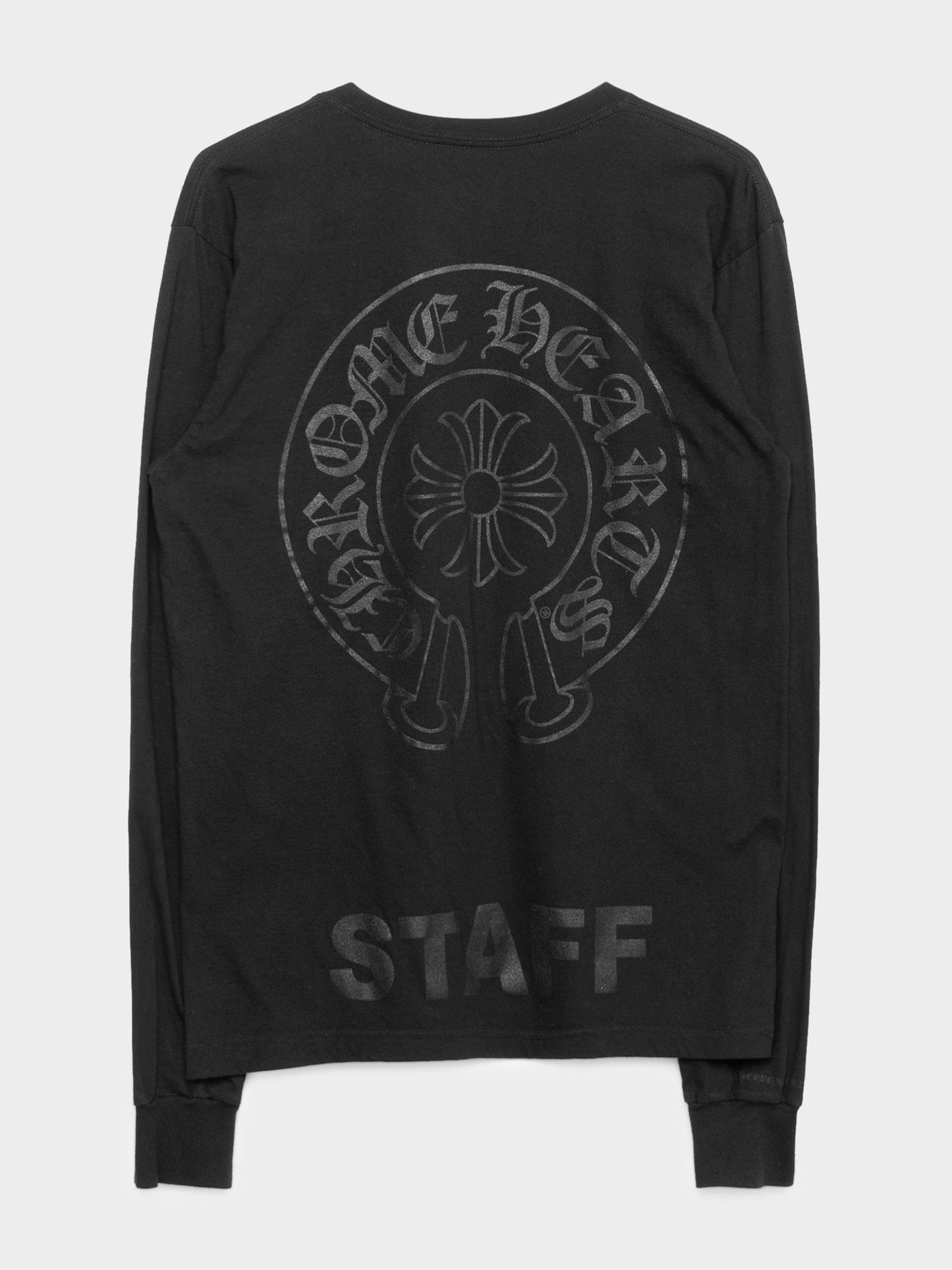 Black Staff Longsleeve Shirt