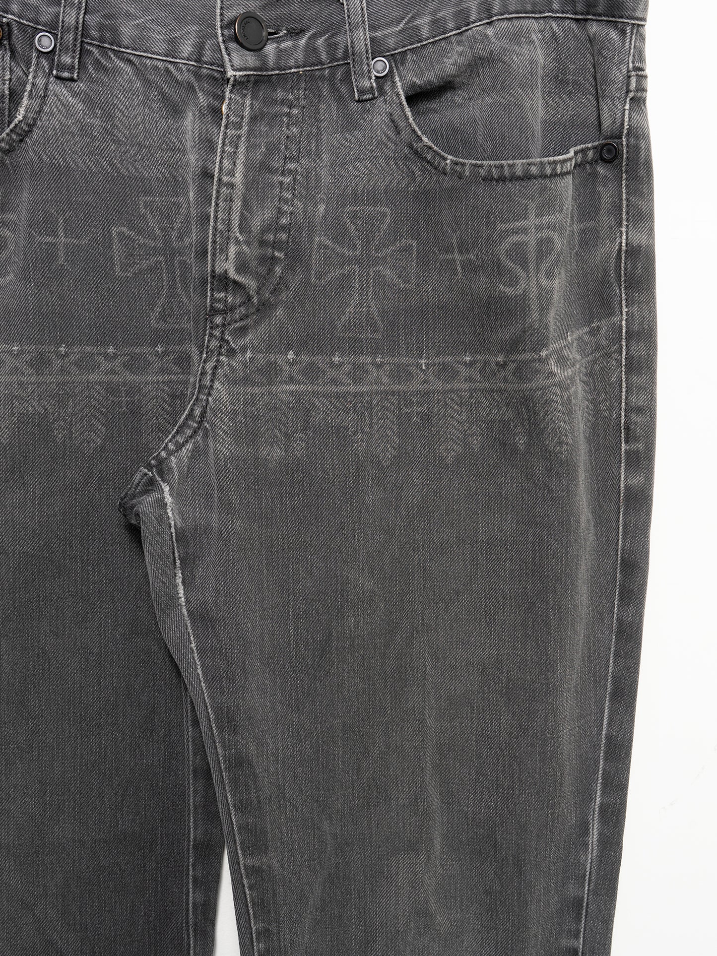 FW12 Hieroglyph Jeans