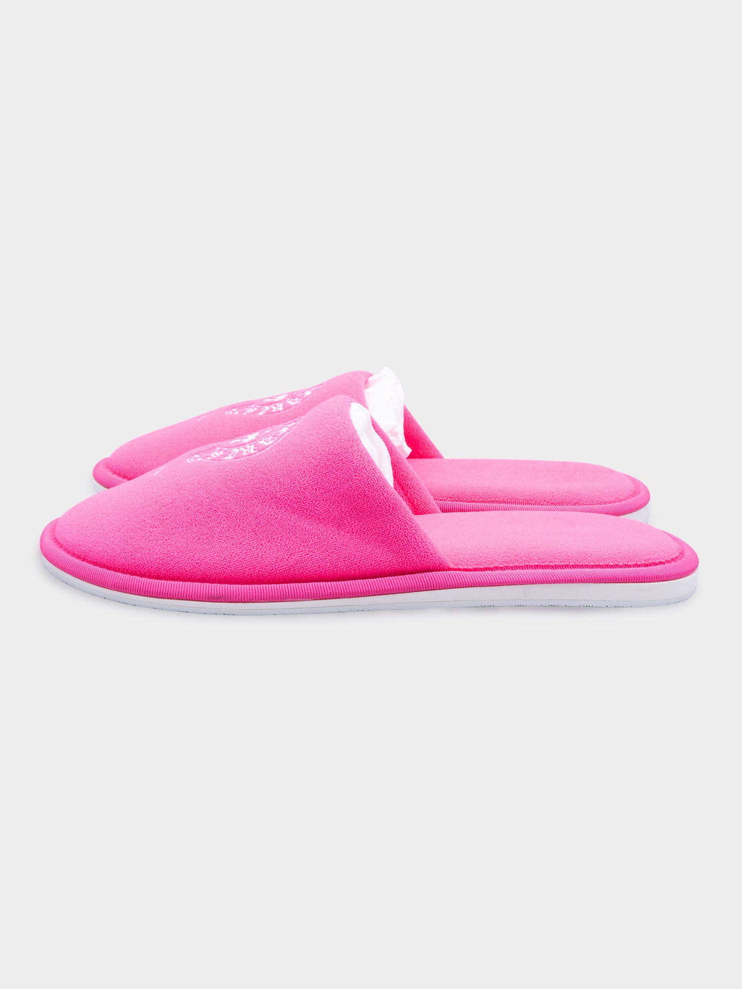 Pink Malibu Hotel Slippers