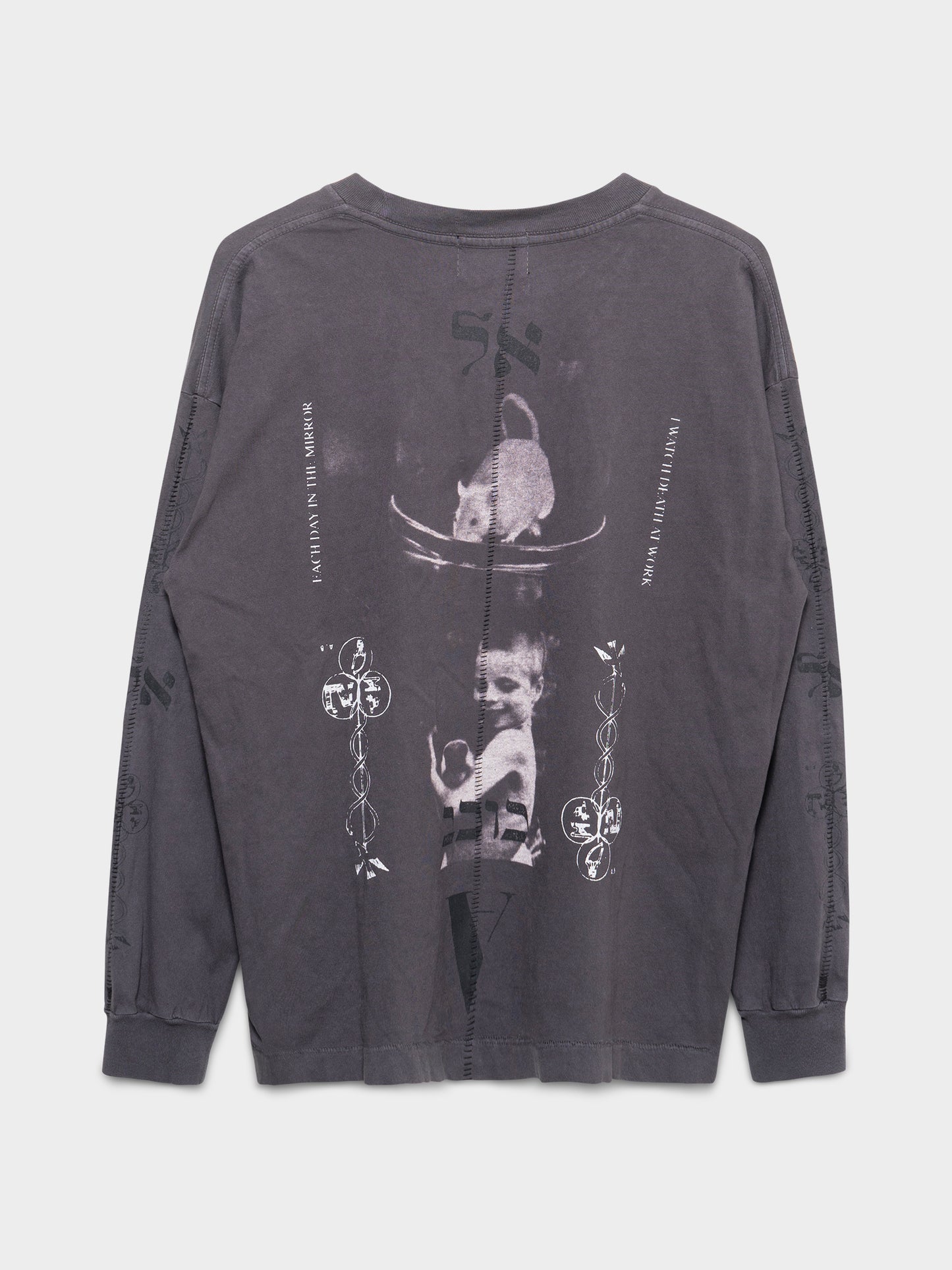Maxfield Exclusive “The Maestro Hates Photographers” Longsleeve Shirt