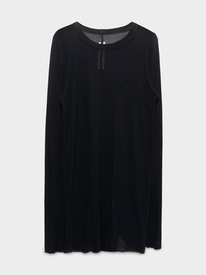 “Forever” Silk Ribbed Longsleeve Shirt