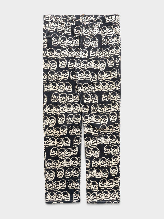 Black Skull Pants