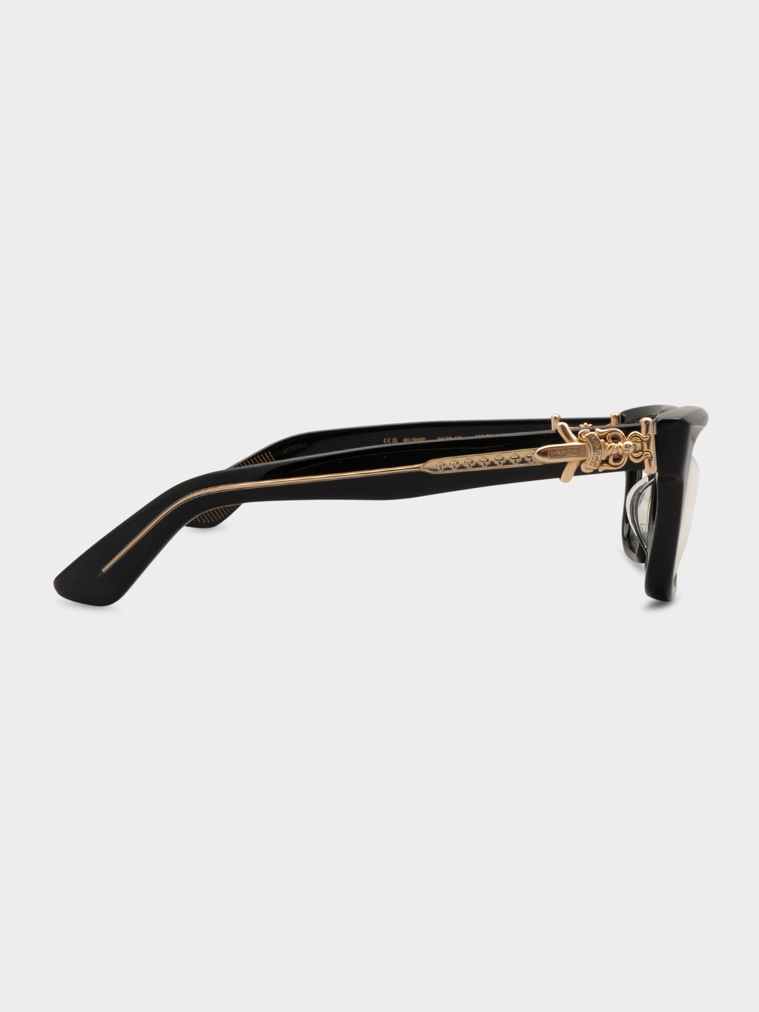 Lunettes Chrome Hearts Vagillionaire II – Verres Clairs Anti-reflets UV400, Monture Transparente, Neuf Avec étiquettes