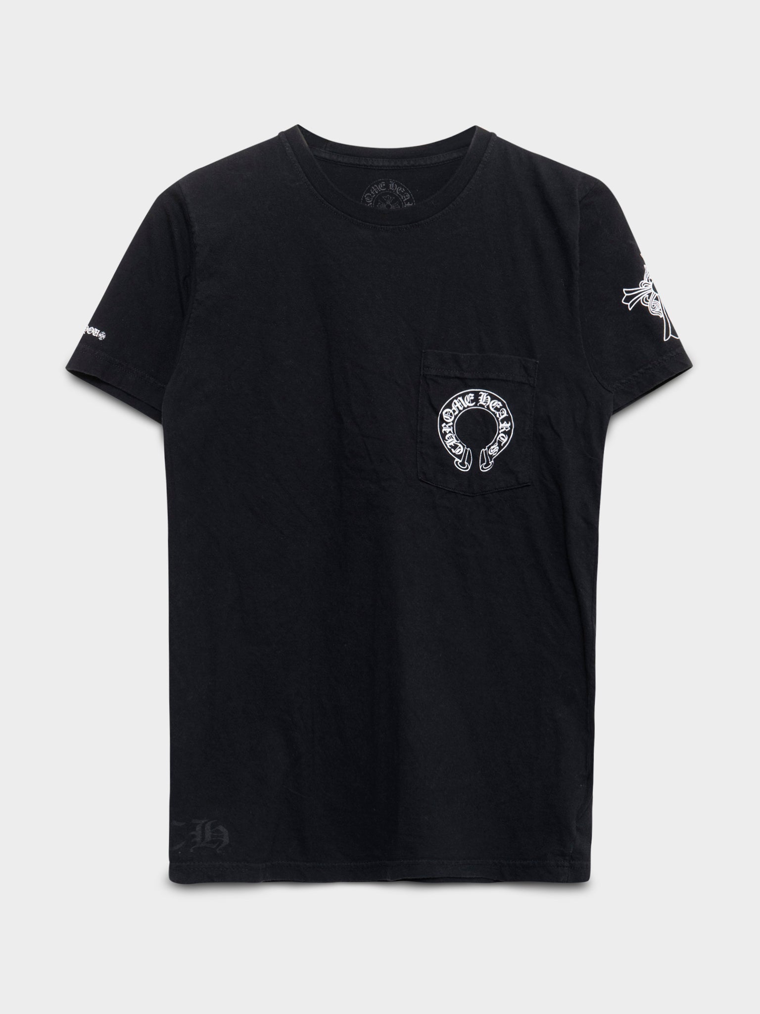 Buy Chrome Hearts Horseshoe & Cross Back T-Shirt Online at Groupie