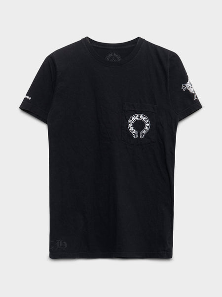 o*o様 Chrome Hearts 骸骨デザイン Tシャツ 12ヶ月 chrome hearts Chrome Hearts Foti Tee - Black/Red | Garmentory