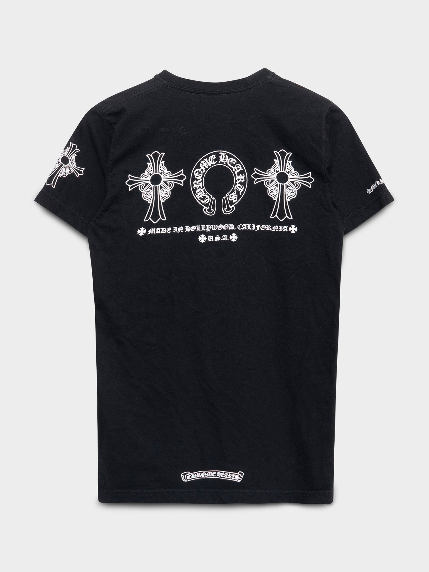 Horseshoe & Cross Back T-Shirt