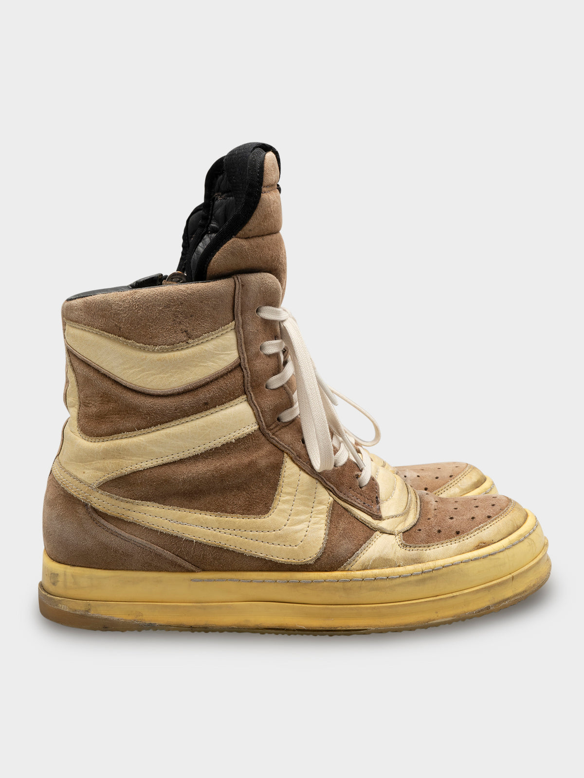 Rustic Dunks Rick Owens: Brown Suede Dunks | Groupie