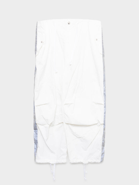 White Parachute Pants