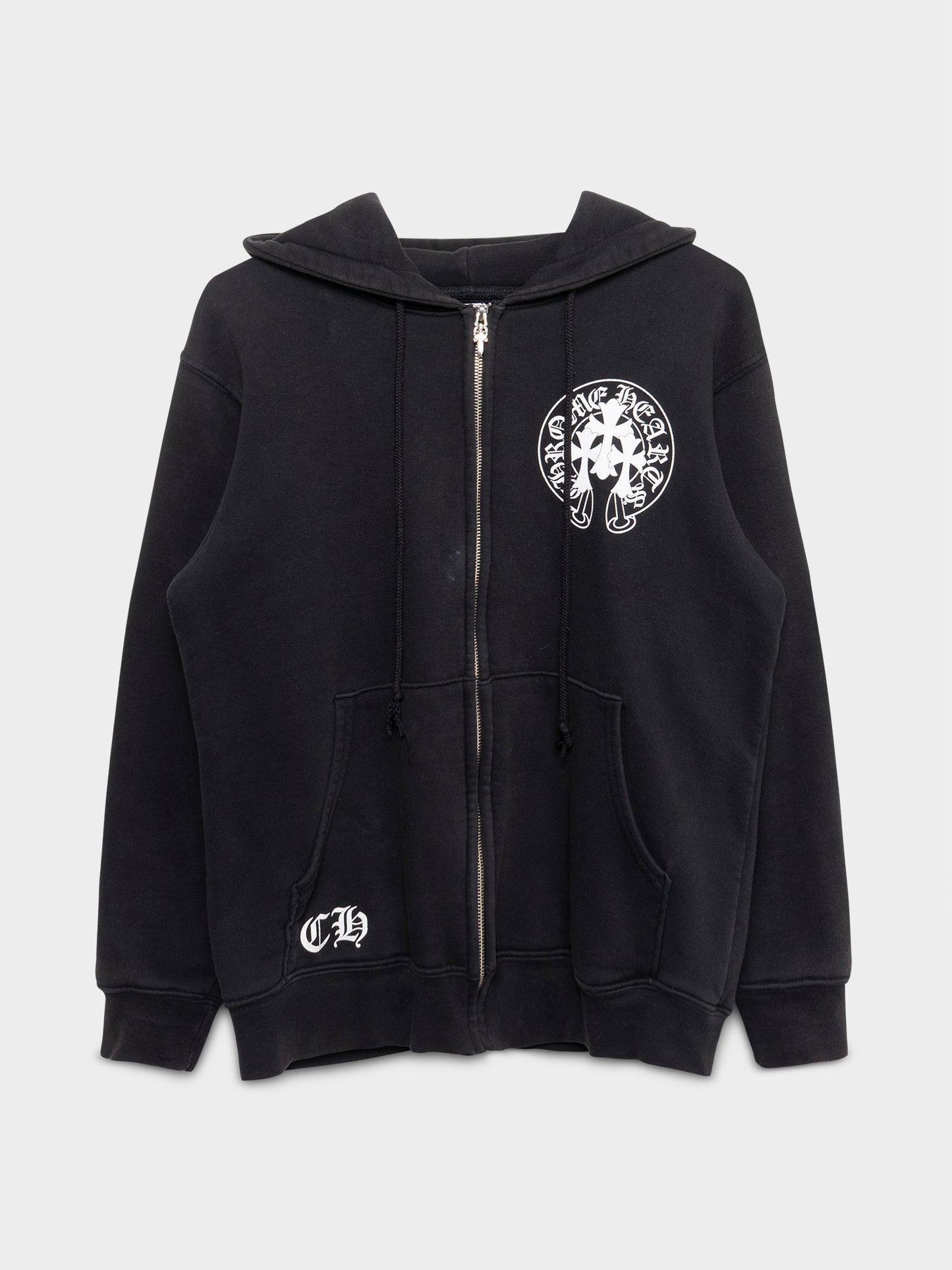 Thermal Horseshoe Triple Cross Zip-Up Hoodie