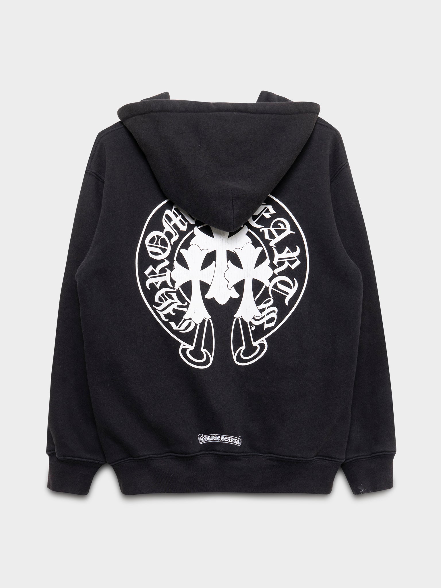 Chrome Hearts: Thermal Horseshoe Triple Cross Zip-Up Hoodie | Groupie