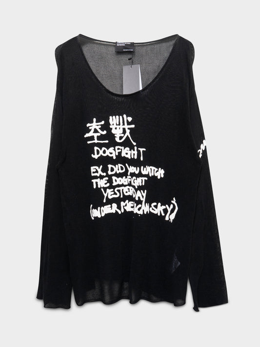 SS24 Dog Fight Sweater