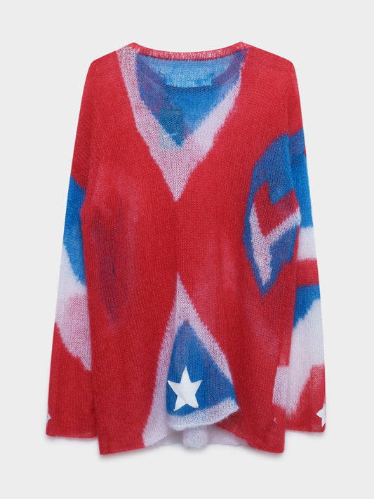 Sheer Mohair Sweater