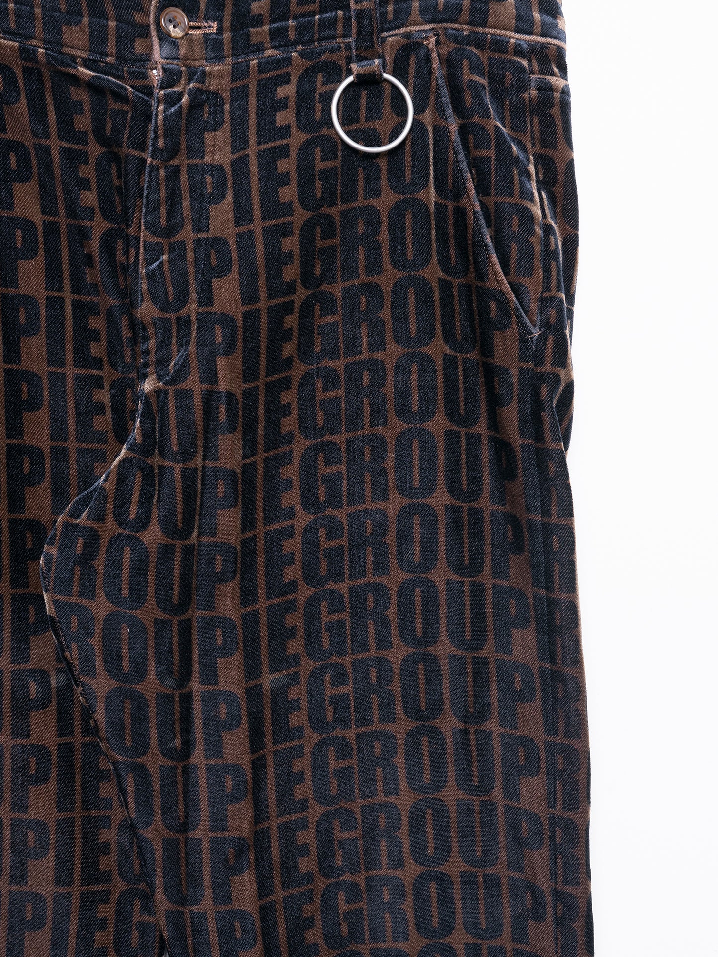 Witch's Cell Division' Velour Groupie Pants