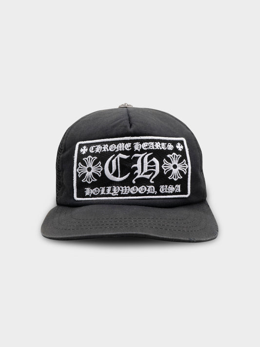 Vintage Black Trucker Hat