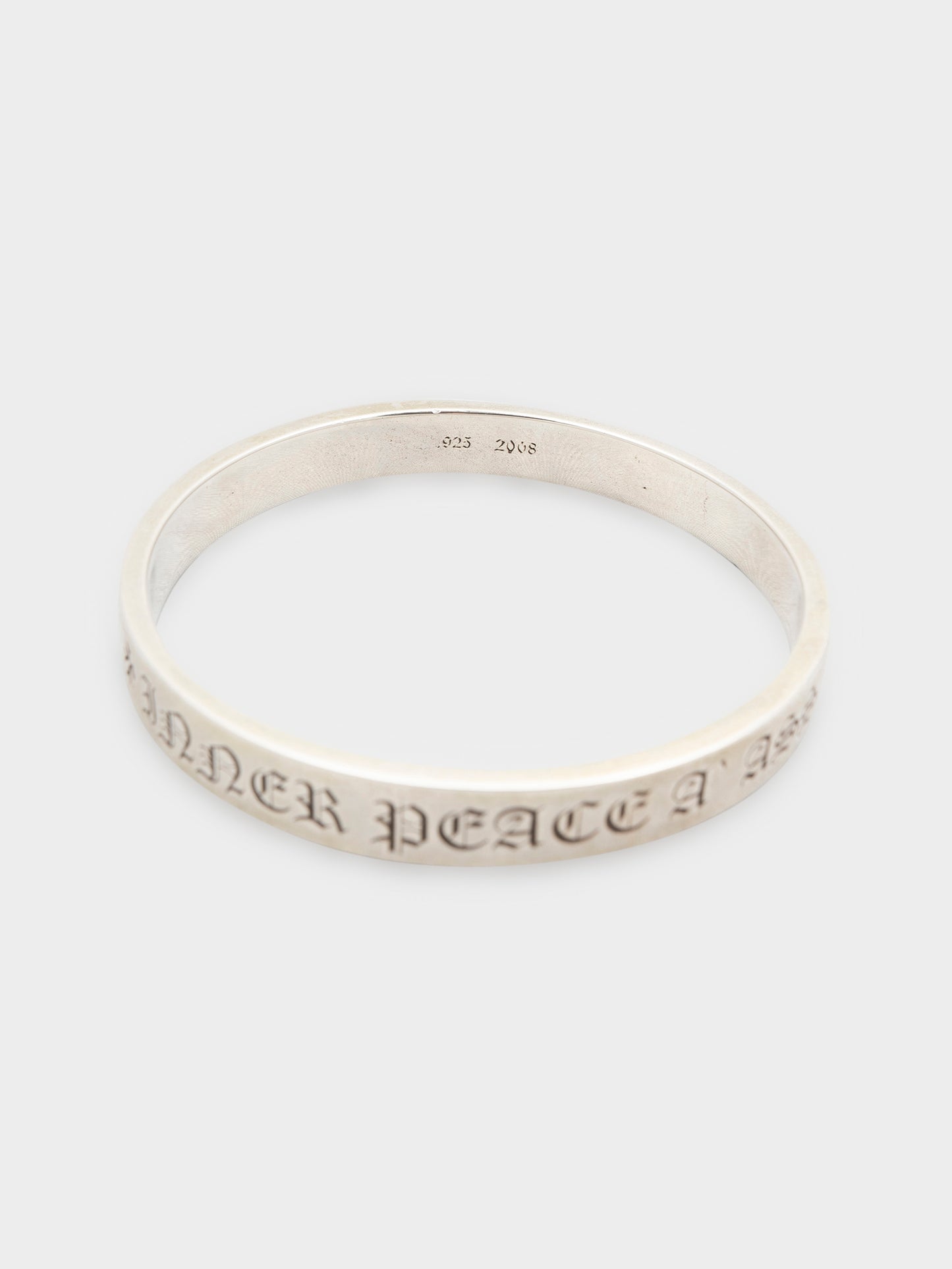 "Peace A' Ass" Bangle Bracelet