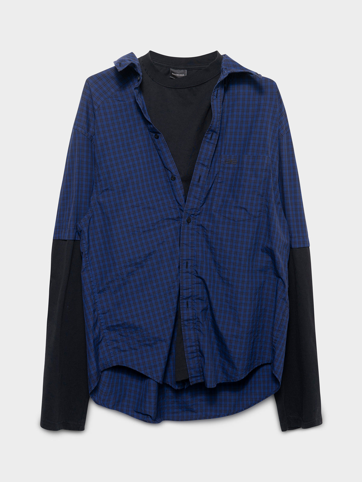 Hybrid Flannel T-Shirt