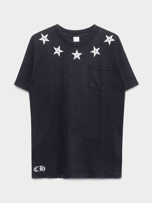 Vintage Star Neck T-Shirt
