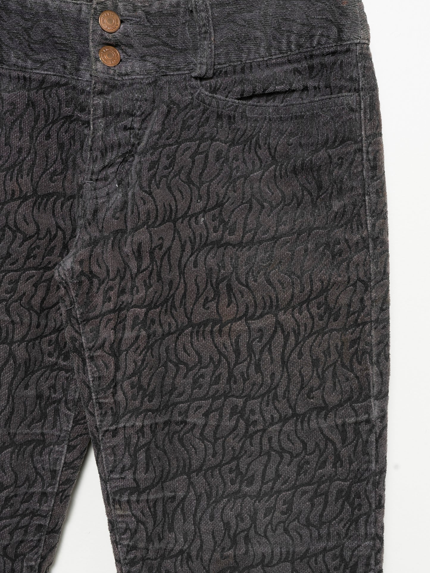 Corduroy Flame Pants