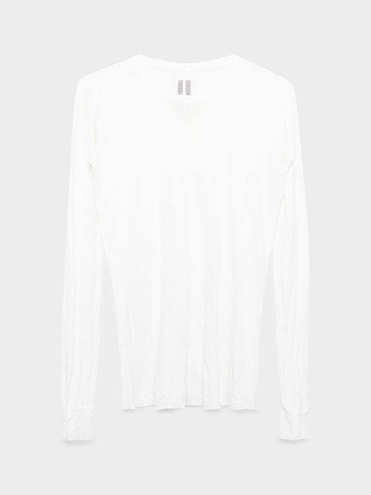 FW14 “Moody” Silk Blend Milk Longsleeve Shirt