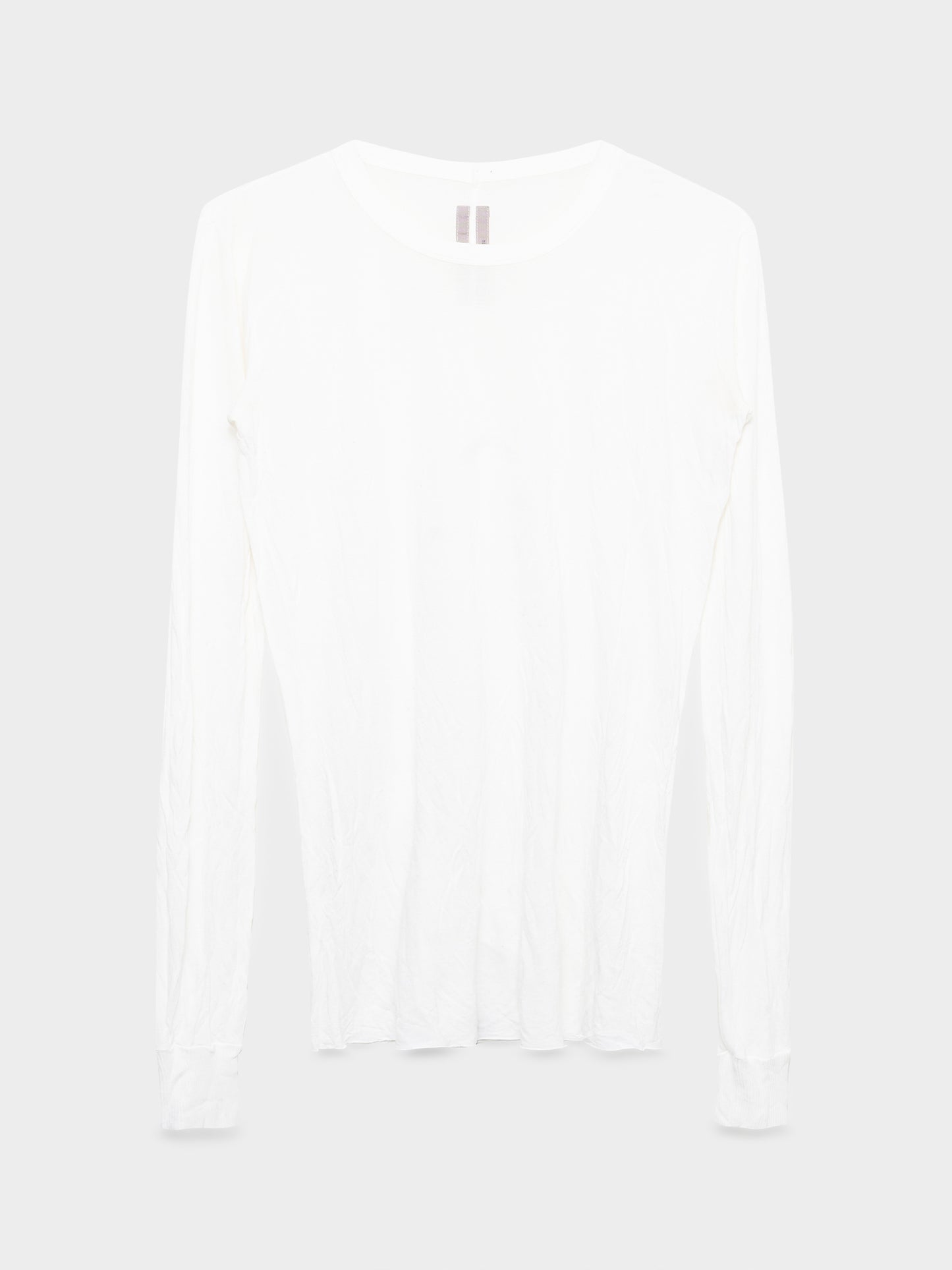FW14 “Moody” Silk Blend Milk Longsleeve Shirt