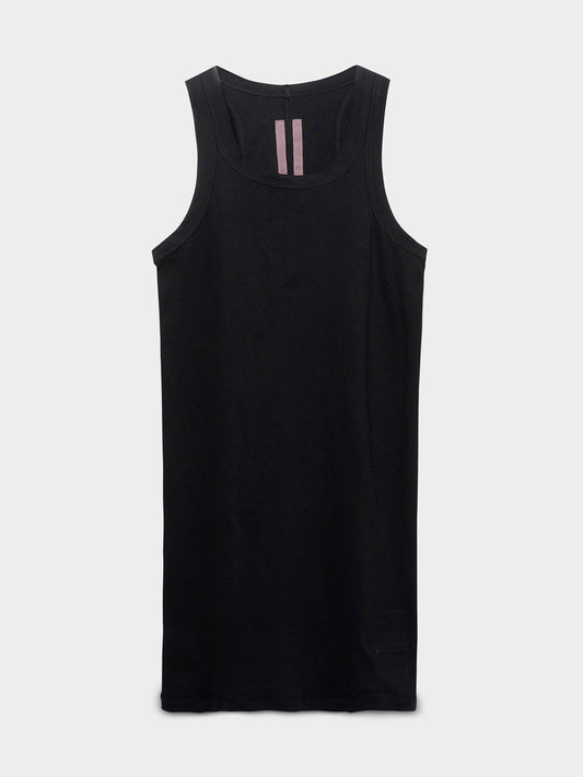 Black Ribbed Tank Top