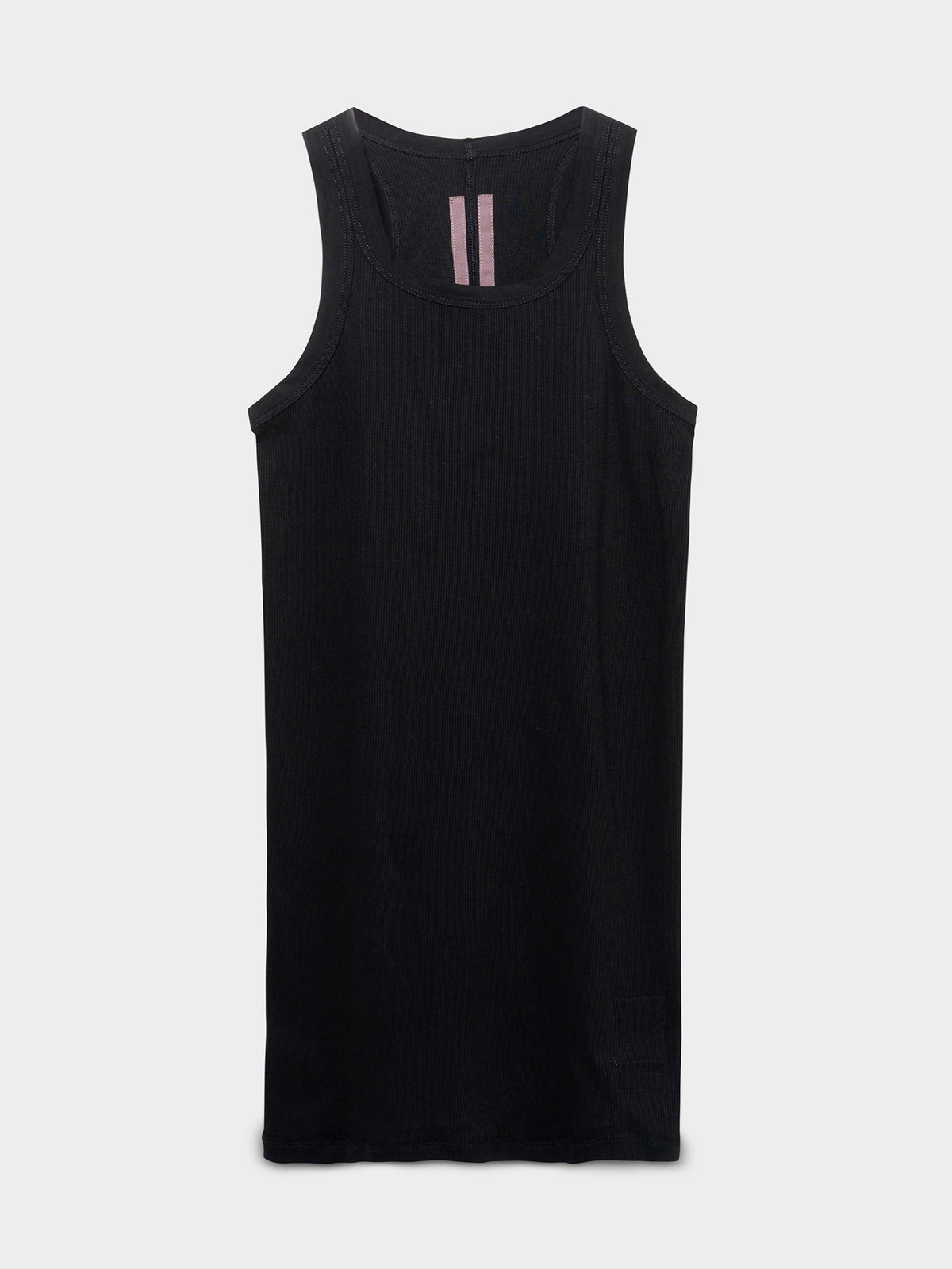 Black Ribbed Tank Top